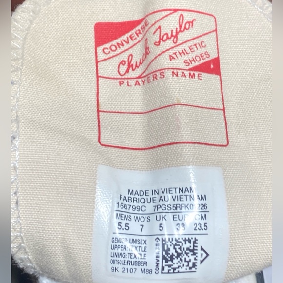 Converse Run Star Hike High Platform High Top Unisex Canvas Shoes WMNS 7 / M 5.5 - Picture 6 of 6